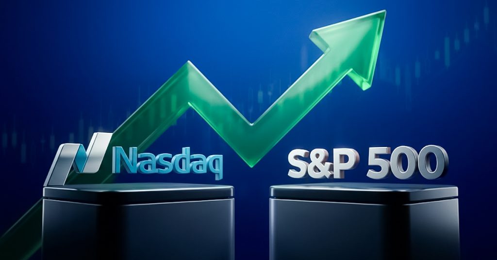 Nasdaq và S&P 500 tăng mạnh lên mức cao kỷ lục mới nhờ nhóm công nghệ